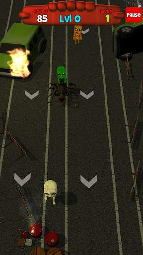 Crushes Zombies horde smasher with our finger screenshot 10