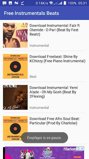 Free Beats & Instrumentals - Spodam screenshot 1