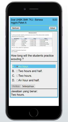 UNBK TKJ 2020 screenshot 8