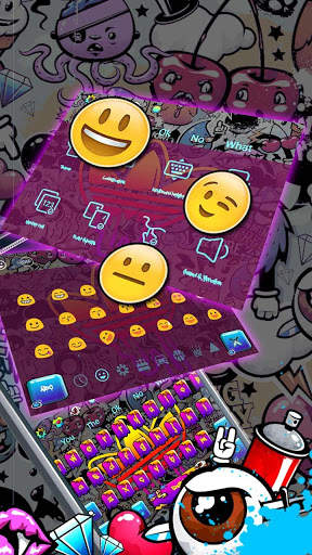 Graffiti Street Keyboard Theme screenshot 3