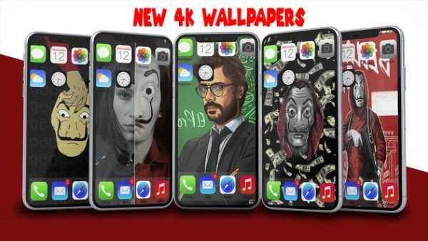 La Casa Art De Papel New Wallpapers 4K-HD screenshot 1