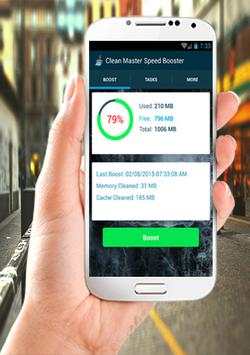 Clean Master Speed Booster screenshot 1