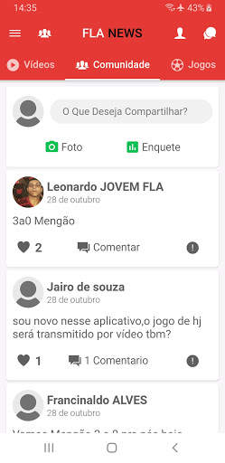 FLA NEWS - Notícias e Jogos do Flamengo Hoje screenshot 4