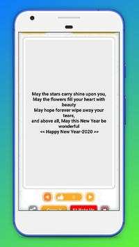 Happy New Year SMS 2020 screenshot 8