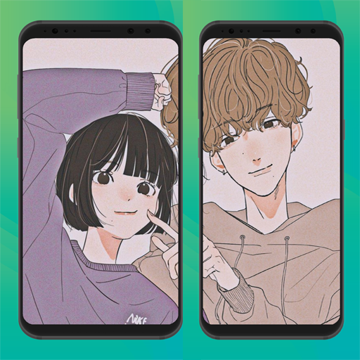 Anime Couple Wallpaper for 2 icon