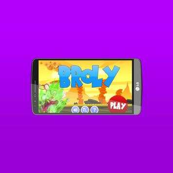 Broly super god saiyan runner screenshot 2