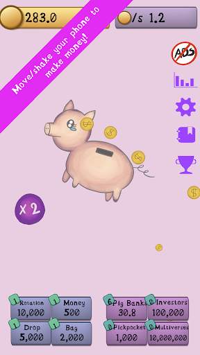 Spinning Money Idle Game स्क्रीनशॉट 1