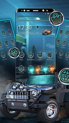 Speedy Jeep Car Theme screenshot 4