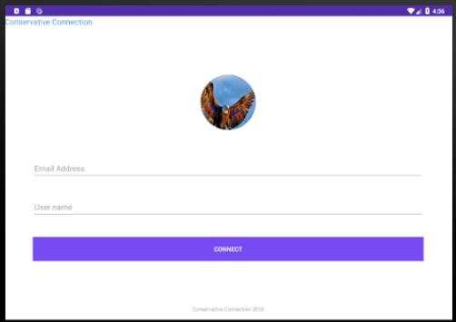 Conservative Connection Messenger screenshot 5