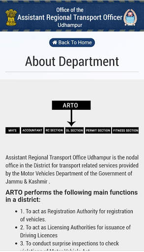 ARTO Udhampur Official App screenshot 3