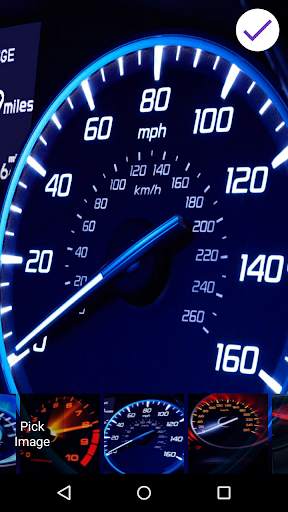 Speedometer Lock Screen screenshot 4