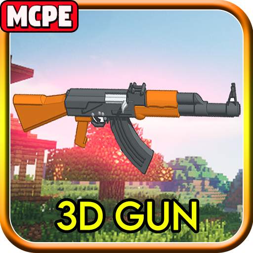 3D Weapon Gun Mod for Minecraft PE 4.9
