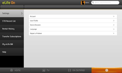 eLifeOn for Tablet screenshot 7