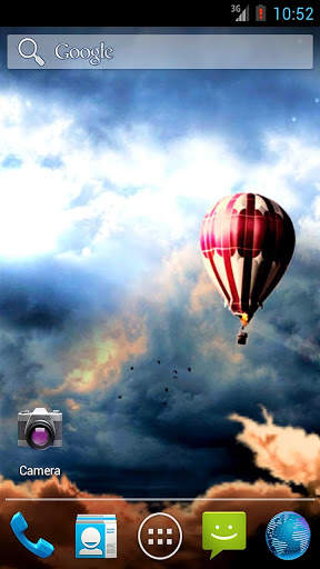 Hot Air Balloon Live Wallpaper screenshot 1