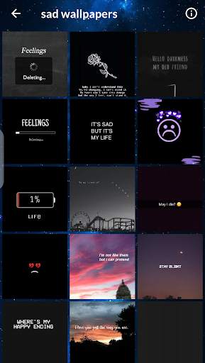 sad wallpapers screenshot 1