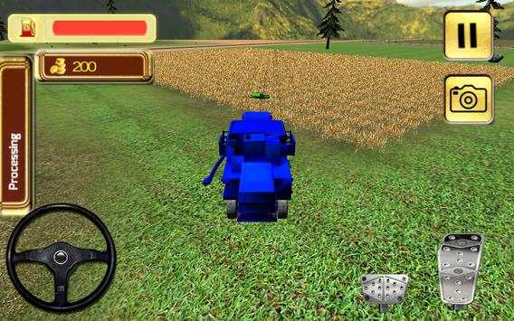 Farming Tractor Sim 2016 screenshot 2