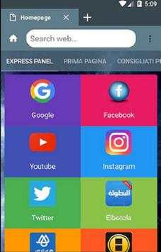 Fast Browser screenshot 1