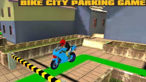 Bike City Parking Game screenshot 1