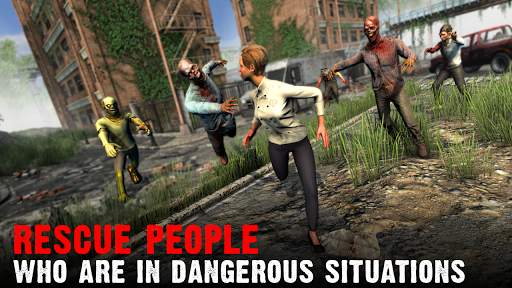 Zombie Apocalypse 3D: Game Simulasi screenshot 4
