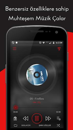 Crimson Müzik Player - MP3, Şarkı sözleri screenshot 1