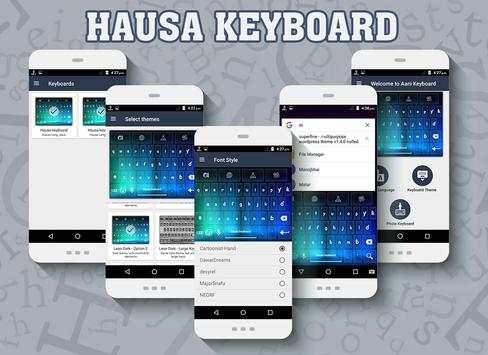 Hausa keyboard screenshot 1