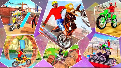 Bike Stunt Racer 3d Bike Racing Games - Bike Games screenshot 5