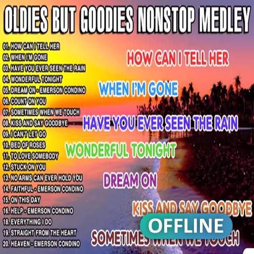 Nonstop Medley Oldies Song 90s screenshot 1