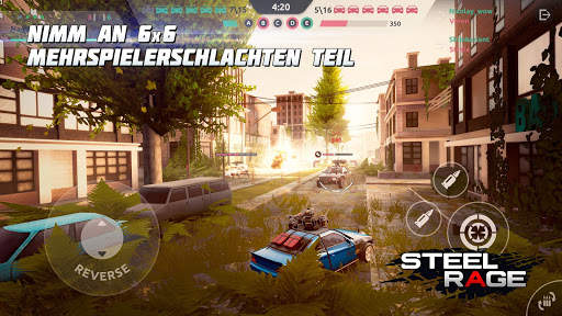 Steel Rage: Mech Cars PvP War screenshot 3