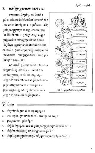 សៀវភៅផែនដីវិទ្យា ថ្នាក់ទី១០ скриншот 8