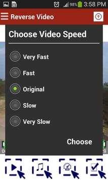 Reverse Video FX Movie Editor screenshot 3
