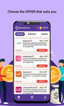 Reward Cave Earn Free Paytm Mobikwik Cash,Recharge screenshot 2