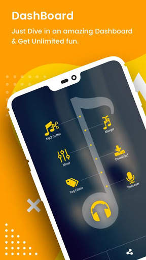 Audio Mp3 All in one - Mp3 cutter and Audio editor screenshot 1