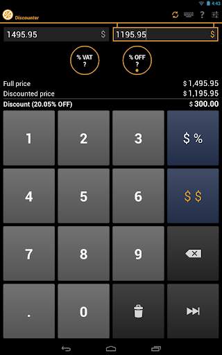 Discounter Free calculator screenshot 16