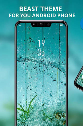 Theme for One M8 HD water wallpaper screenshot 1
