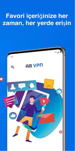 AB VPN - Ücretsiz Hızlı ve Güvenli VPN Hizmeti screenshot 6