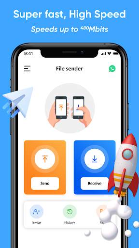 Zender – Share files like xender screenshot 1