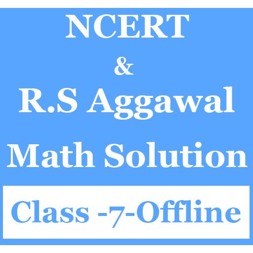 RS Aggarwal Class 7 Math Solution OFFLINE icon