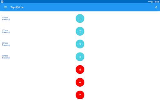 Tappify Lite - Daily Tap Count screenshot 6