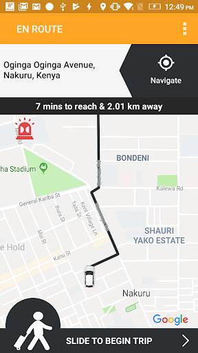TMNK Driver App 4 تصوير الشاشة