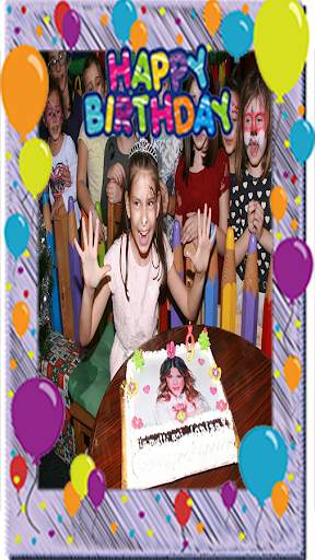 Kids Birthday Photo Frames For Girls screenshot 1