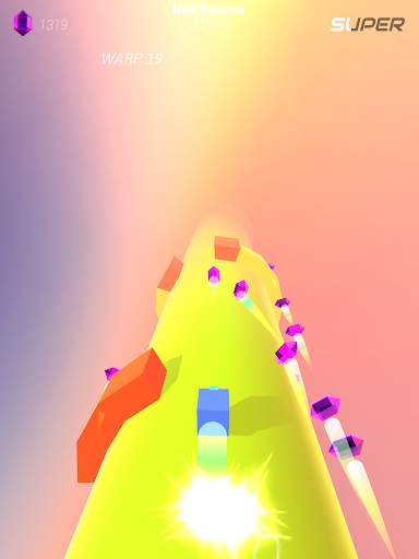 Warp and Roll: Offline space running game screenshot 21