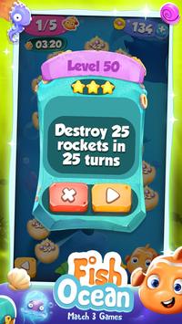 Fish Ocean Match 3 Games Free screenshot 5