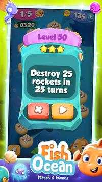 Fish Ocean Match 3 Games Free screenshot 5