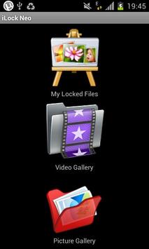 Hide photos/videos - iLock Neo screenshot 1