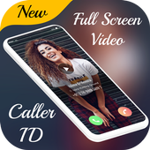 Full Screen Video Caller - True Caller ID icon