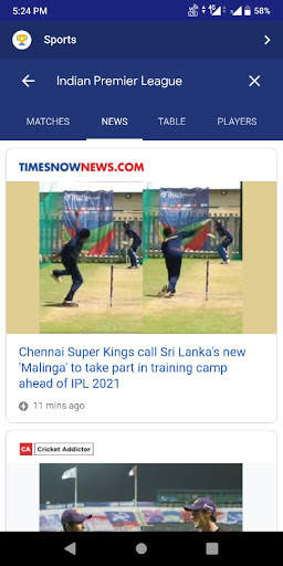 CricShow - Live Cricket Scores & News screenshot 3