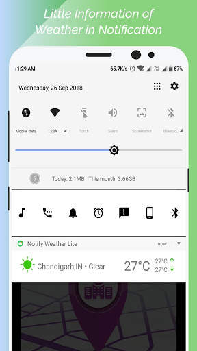 Notify Weather (Check Weather in Notification) screenshot 4