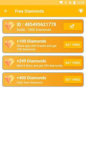 GFX HeadShot TOOL & Free Diamonds For FF Launcher screenshot 3