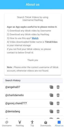 Search Video for Tiktok screenshot 7