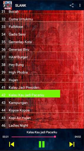 55   Lagu Populer Slank Offline screenshot 4